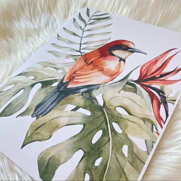 Bee-Eater Bird Watercolor Illustration Wall Art Print Poster Unframed - Picture 14 of 17